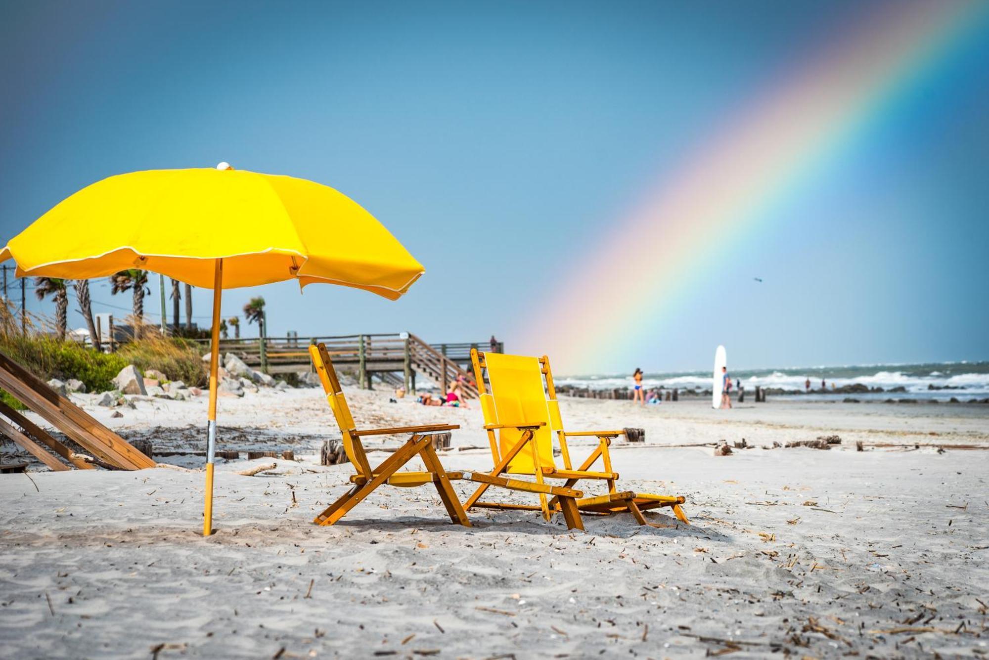 Folly Vacation Great Location, Super Cute & Spacious Apt B Folly Beach Eksteriør bilde