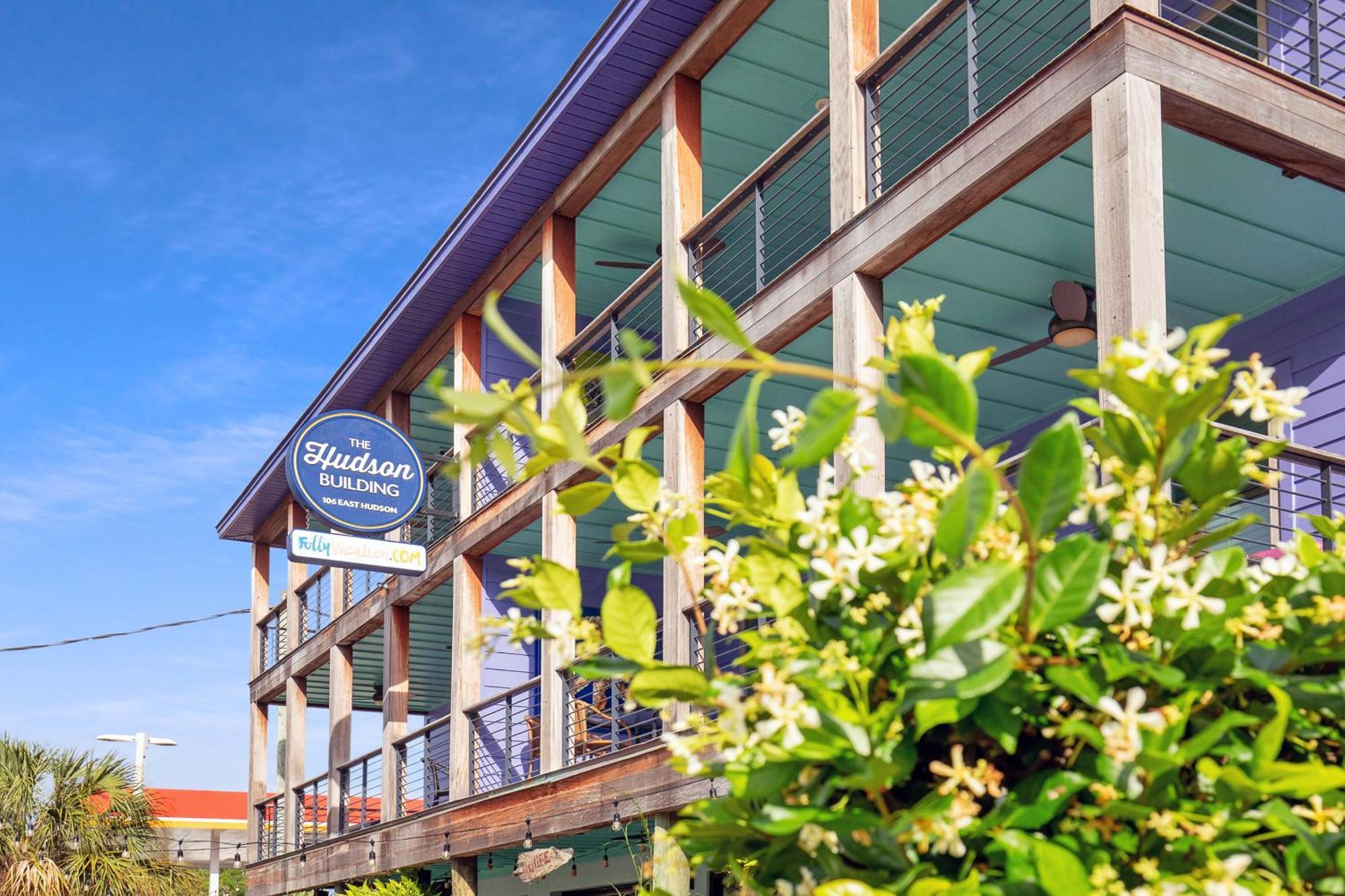 Folly Vacation Great Location, Super Cute & Spacious Apt B Folly Beach Eksteriør bilde